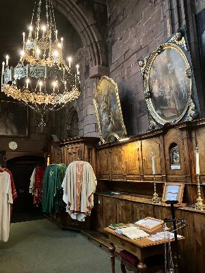 Die Sakristei im Freiburger Münster wird restauriert